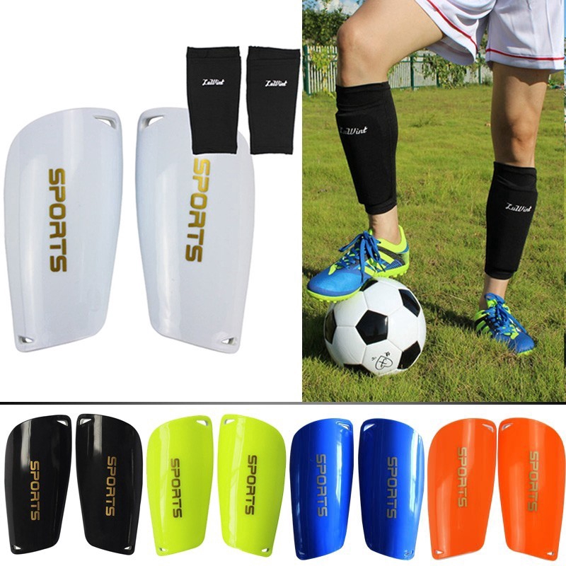 Download Kid Adult Soccer Shin Guards Football Shin Pads Sock Shin ...