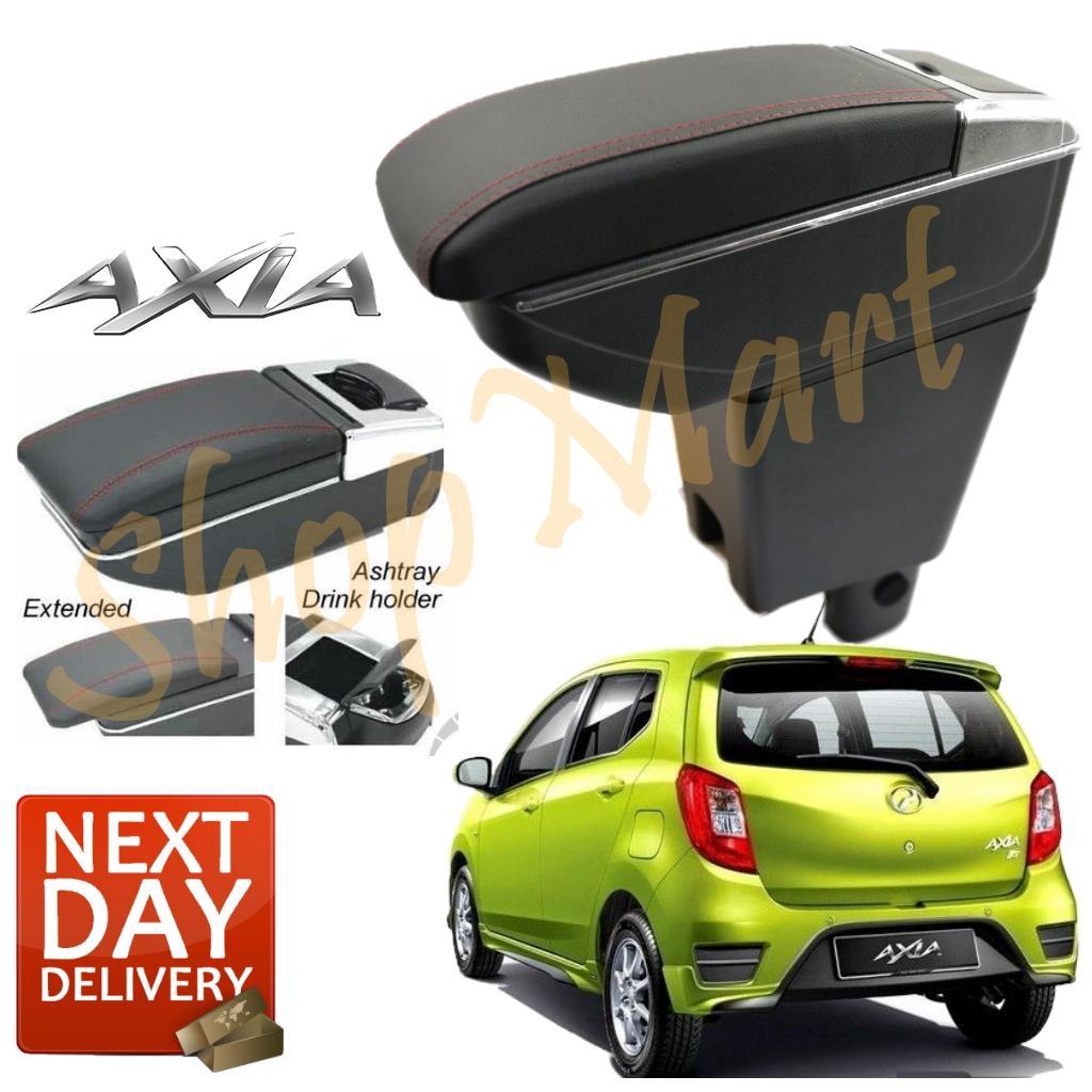 Perodua AXIA 20142018 Armrest Arm Rest With Cup Holder (NonUSB