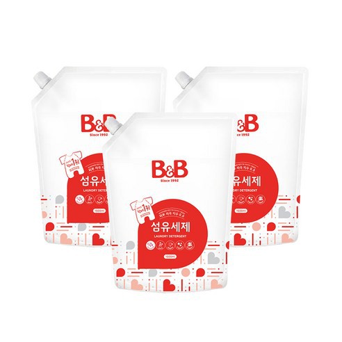 KOREA B&B Textile Detergent 1500ml Refill | Shopee Malaysia