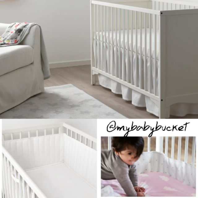 ikea crib skirt