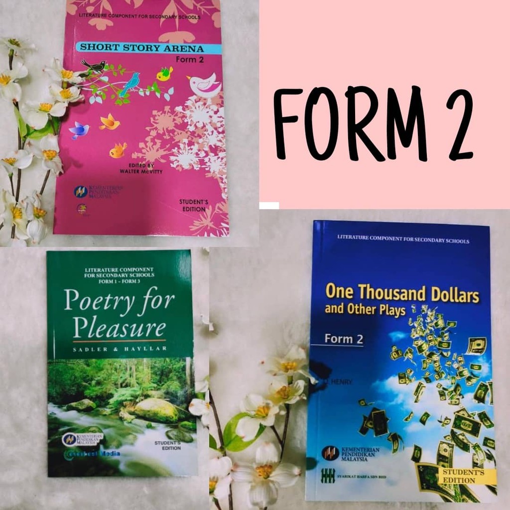 Buy [ READY STOCK ] LITERATURE FORM 1, FORM 2 & FORM 3 