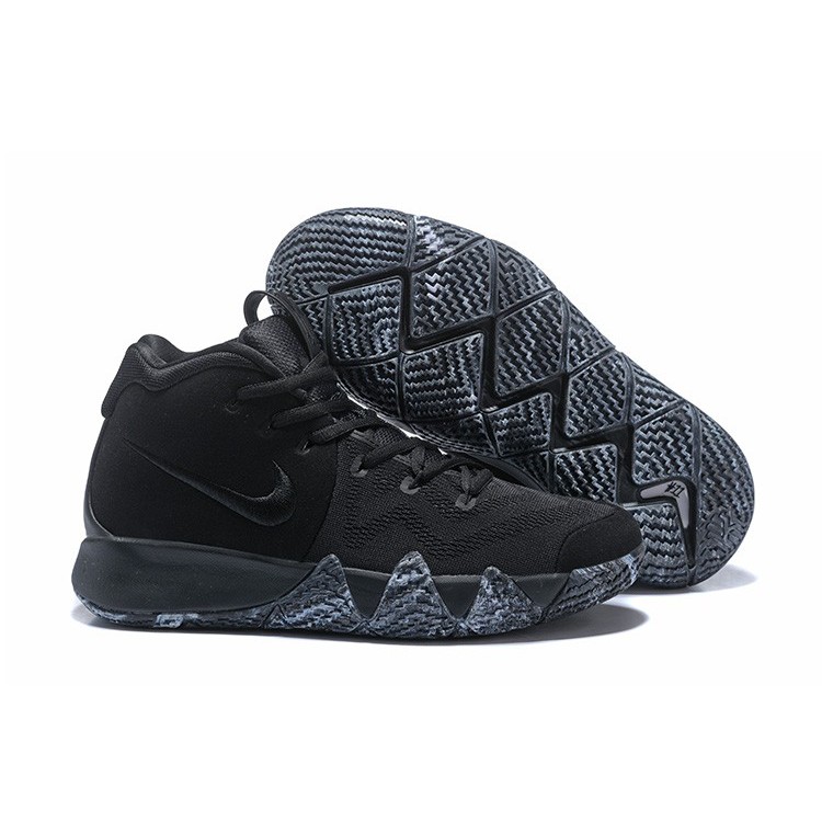 kyrie all black shoes