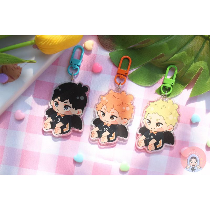 Haikyuu Keychain Sticker Shopee Malaysia