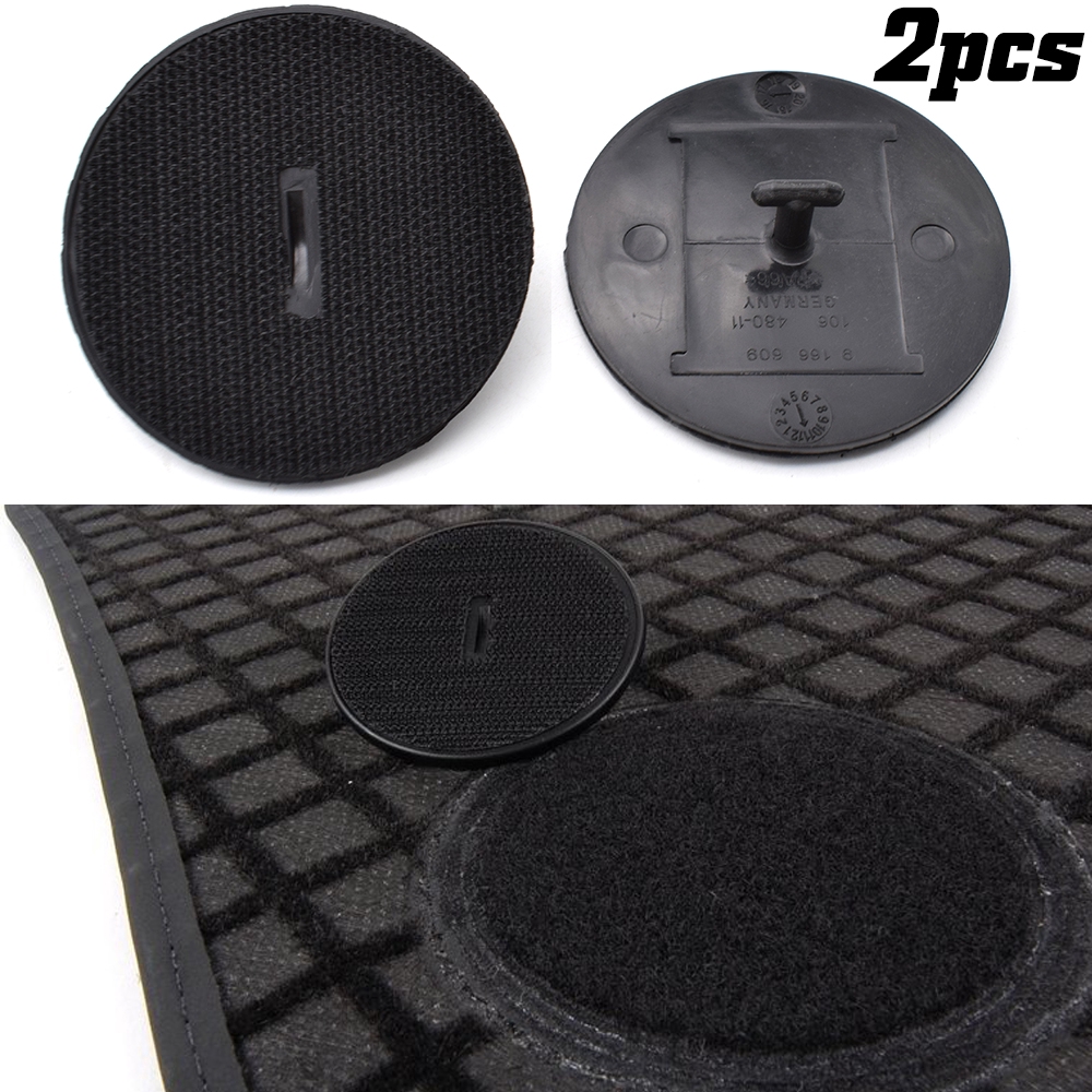 2pcs Car Floor Mat Clips For Bmw E46 E38 E34 E39 3 5 7 Series Mini