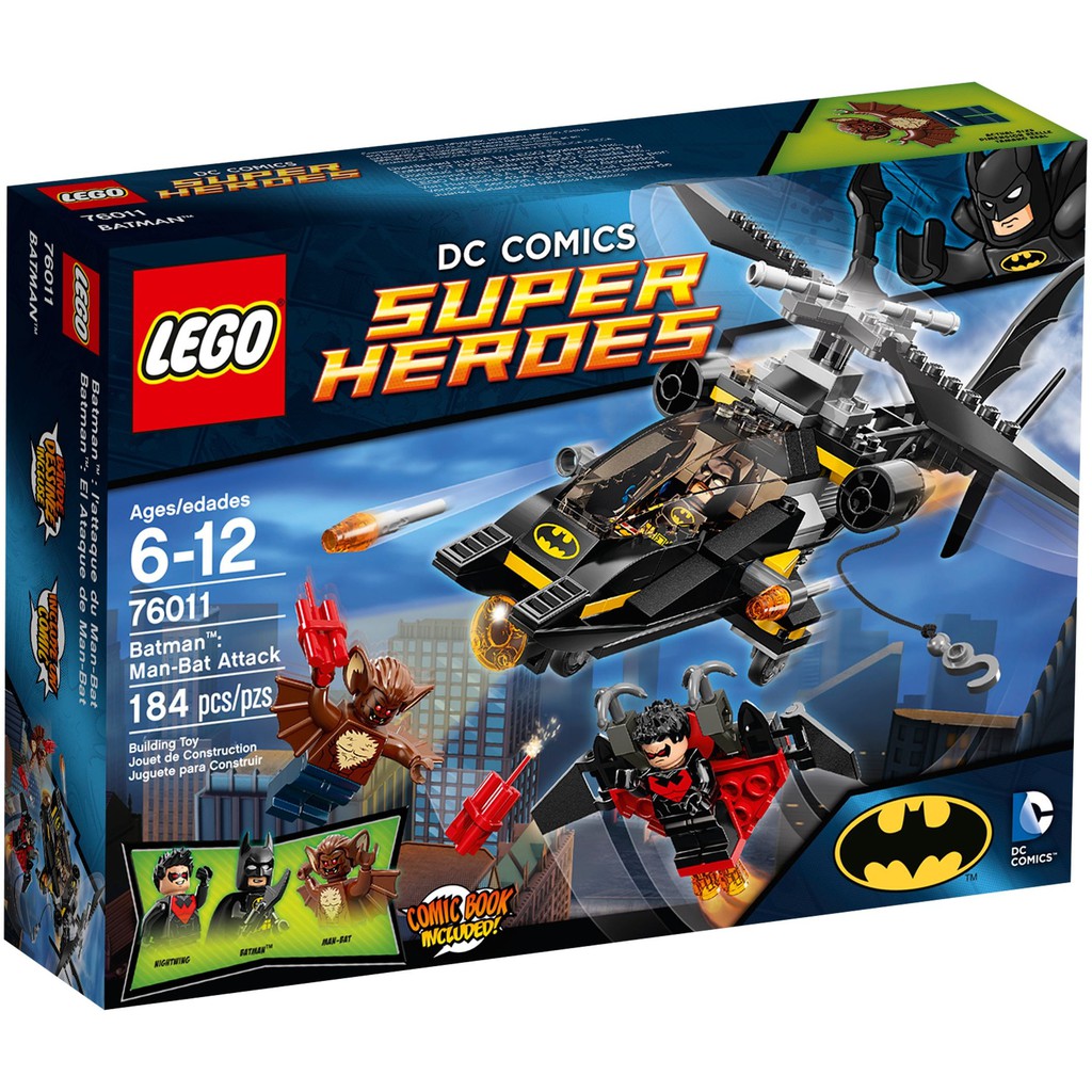 lego man bat attack