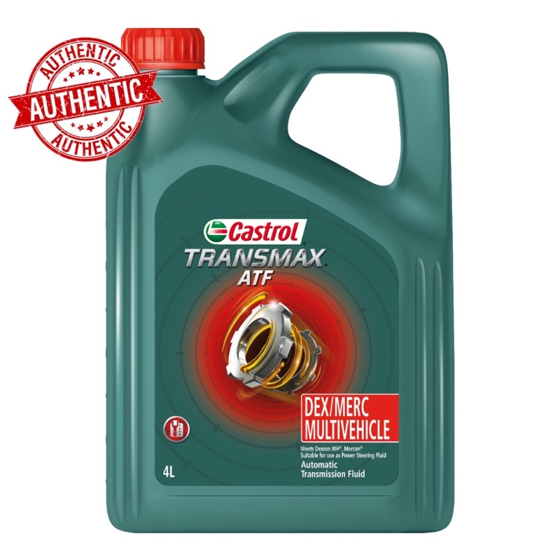 Castrol Transmax ATF Dex/Merc Multivehicle Automatic Transmission Fluid ...