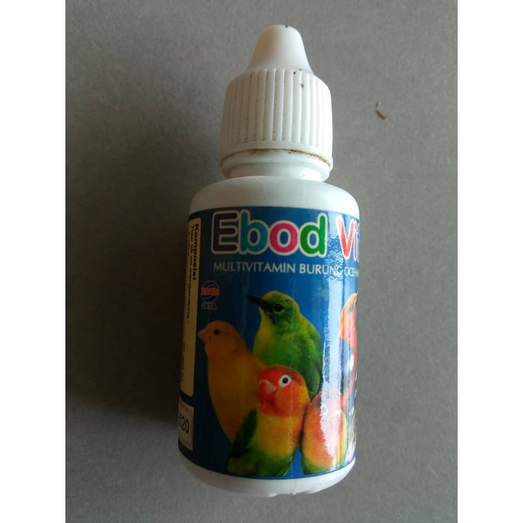 Ebod Vit 30ml Vitamin Burung Murai Batu Bird Vitamin Ready Stock