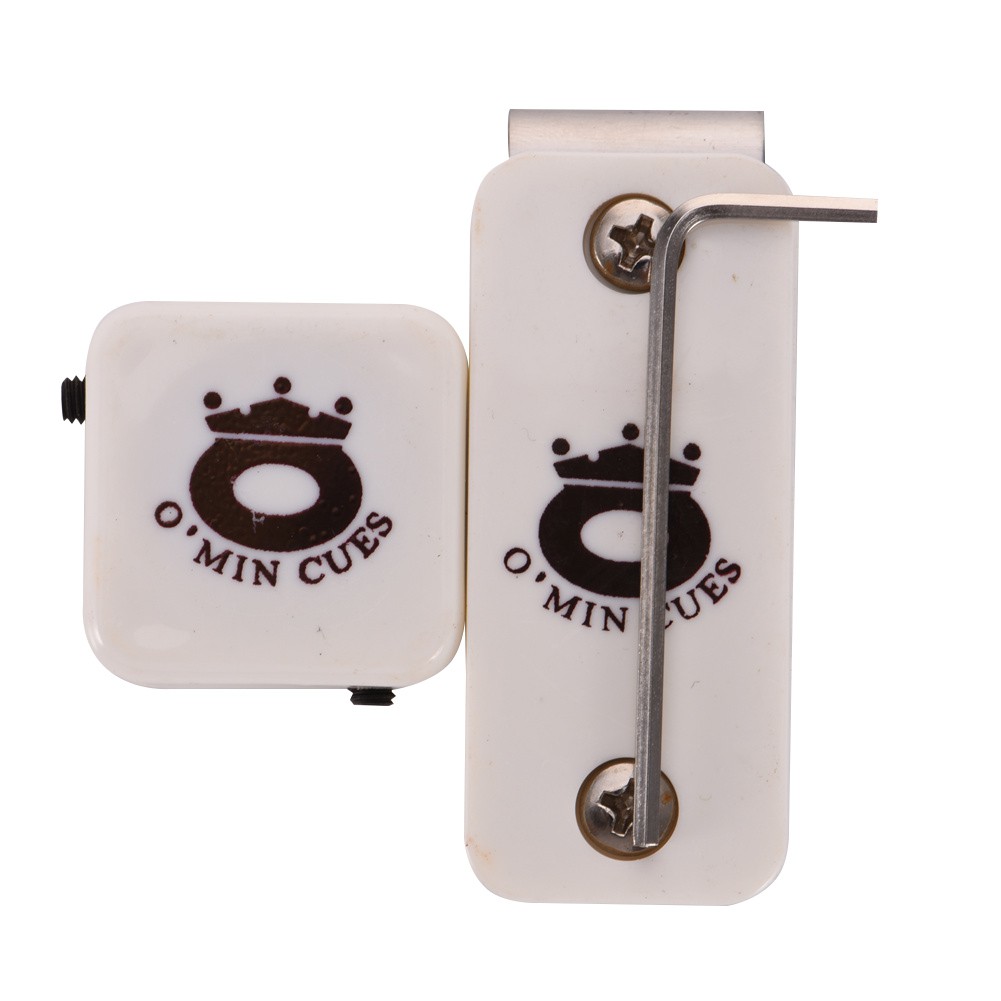 Reliable Must Omin Magnetic Snooker Billiards Pool Table Plastic Cue Chalk Holder Belt Clip - Image 2