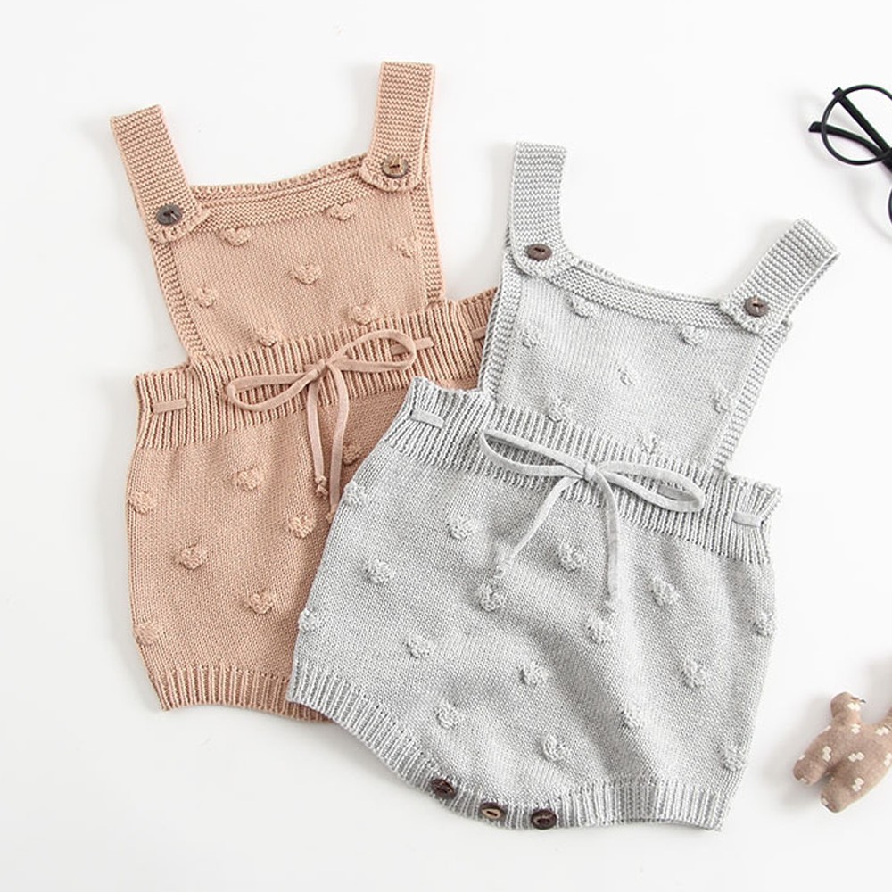baby knit overalls