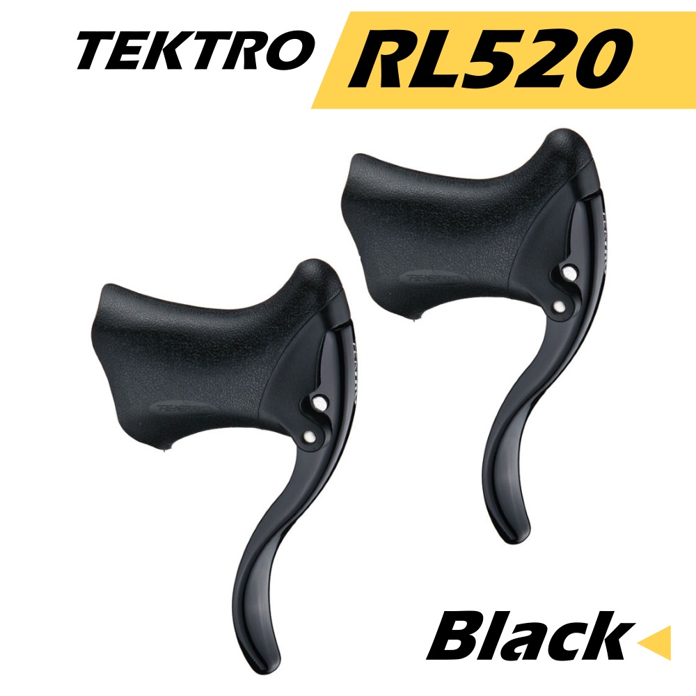 TEKTRO RL520 Road Bike Drop Bar for Linear pull Brake Lever - Black