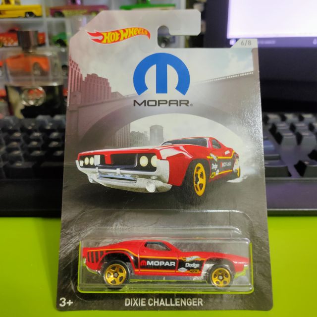 hot wheels dixie challenger