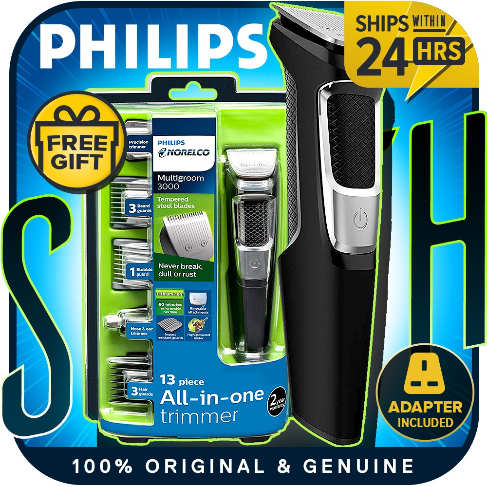 philips norelco multigroom 3000 attachments