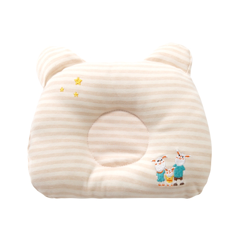 Baby Pillow Newborn Breathable Cotton Sweat Baby Shaping Pillow