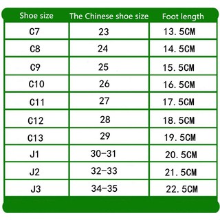 crocs c8 size chart