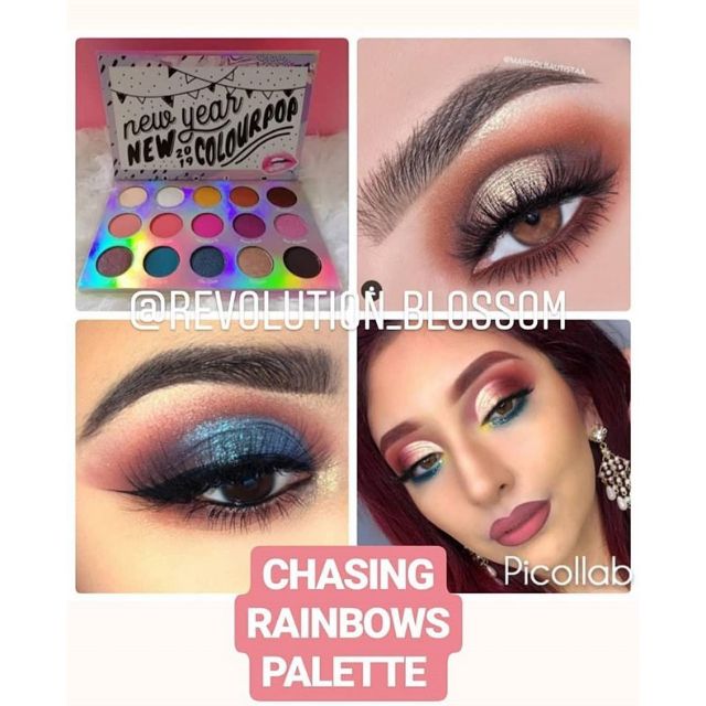 Colourpop Chasing Rainbows Palette