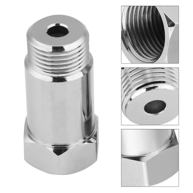 Have Durable M18 X 1.5 O2 Oxygen Car Sensor Extender Spacer Bung Extension Adapter Test Pipe Purpose Multi - Image 3