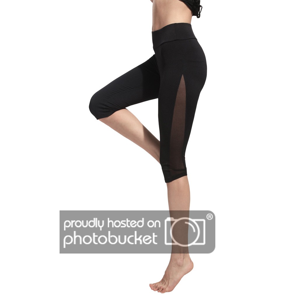 knee length workout leggings