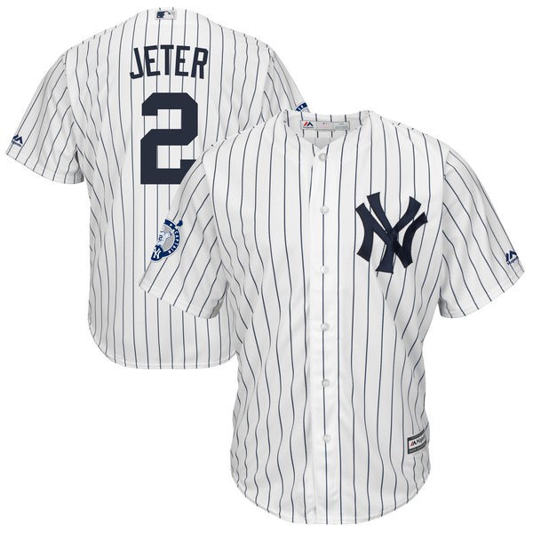 Mens New York Yankees 2 Derek Jeter 