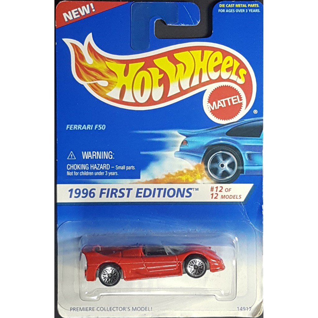 hot wheels 1996 first editions ferrari f50