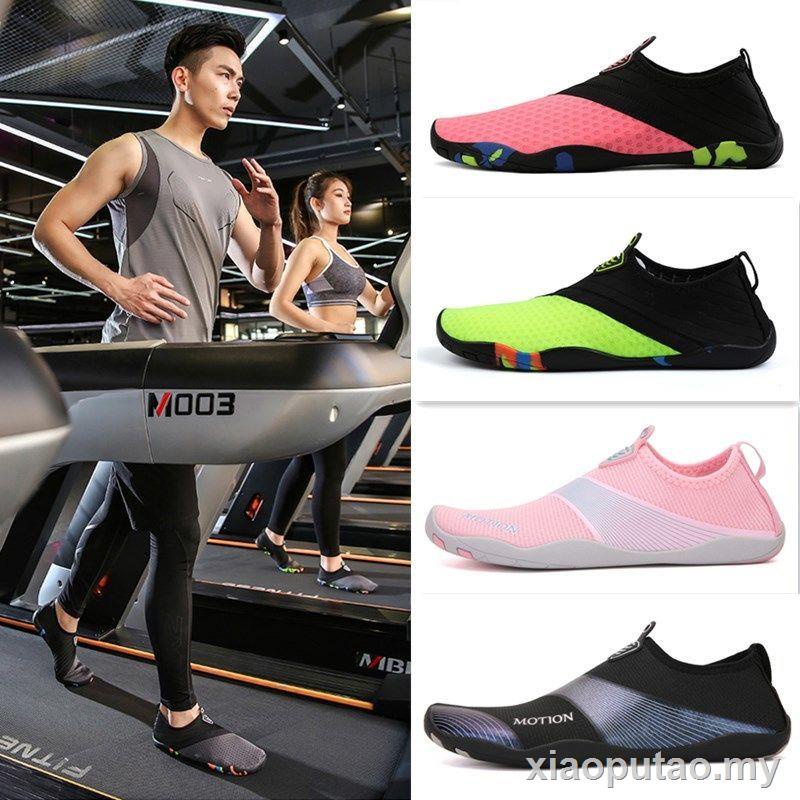 ┇✣◈Treadmill shoes Men s and women s yoga fitness jumping rope shoes special shock absorption running shoes indoor sports shoes soft bottom aerobics