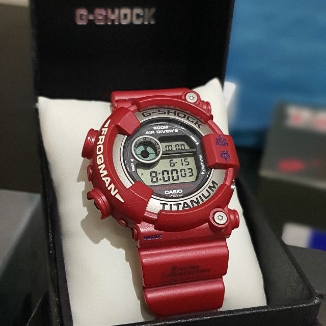 カシオ 腕時計 フロッグマン 虹蛙 G-SHOCK DW-8201 レインボー