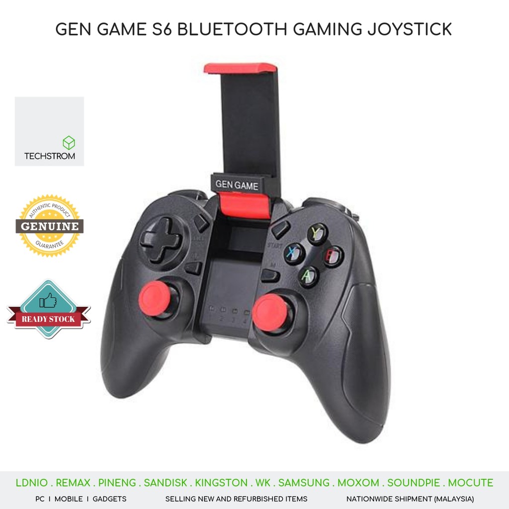 Gen Game S6 Gamepad Wireless Bluetooth Controller Shopee Malaysia