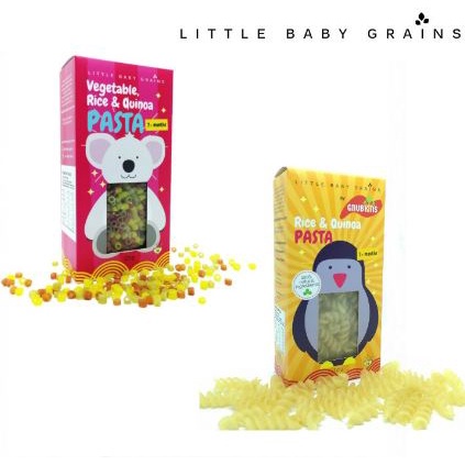 Little Baby Grains Pasta 125g ( Rice & Quinoa // Vegetable, Rice & Quinoa ) For 7+months