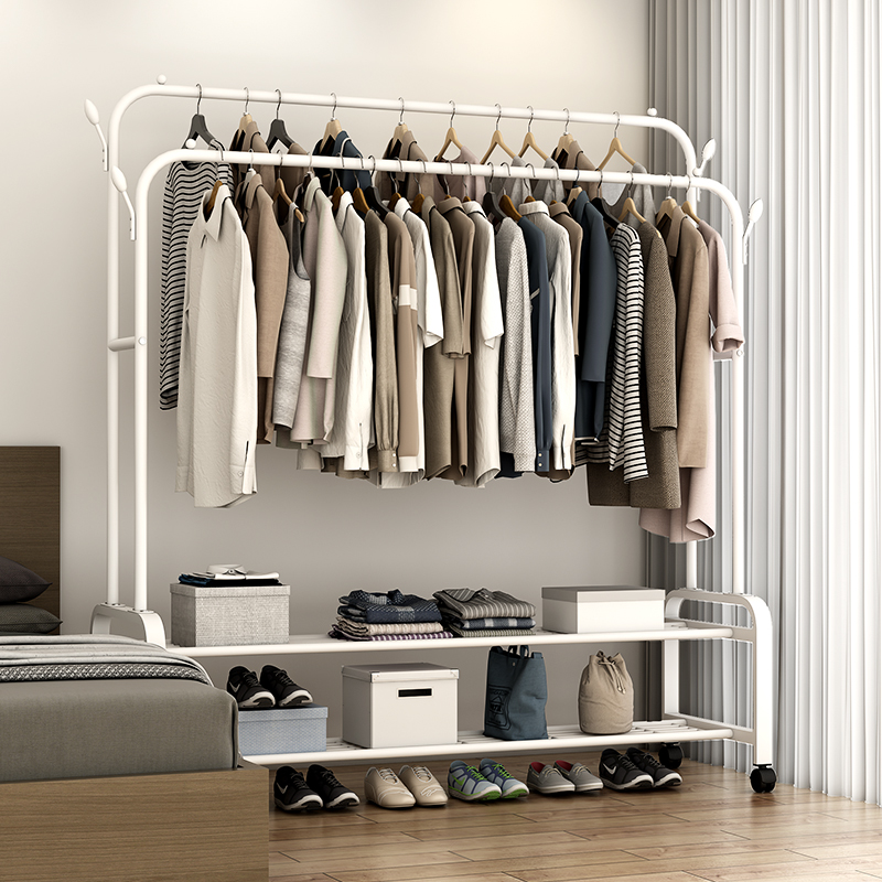 ぁ⚘ground folding drying rack double Stainless Steel Extensible ...