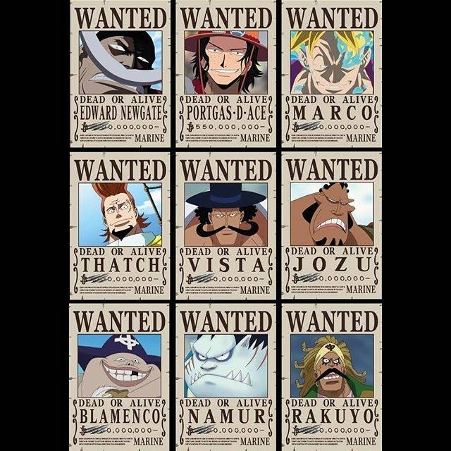 Bounty Shirohige Pirate Poster Shopee Malaysia