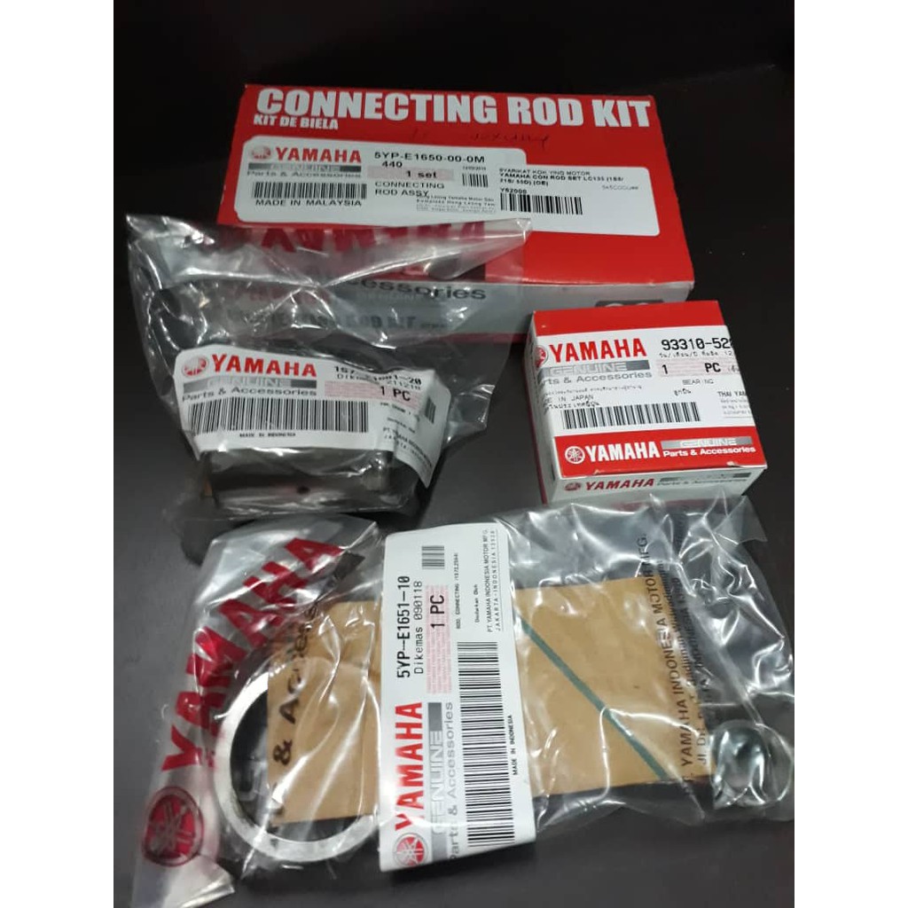 LC135 LC 4S 5S Y15 Y15Z FZ150 Connecting Rod YAMAHA CON ROD (100