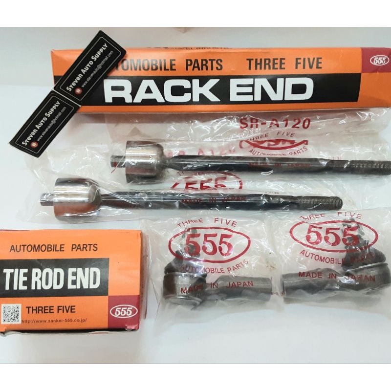 HILUX REVO GUN125,126/ FORTUNER GUN155,156 RACK END & TIE ROD END ...