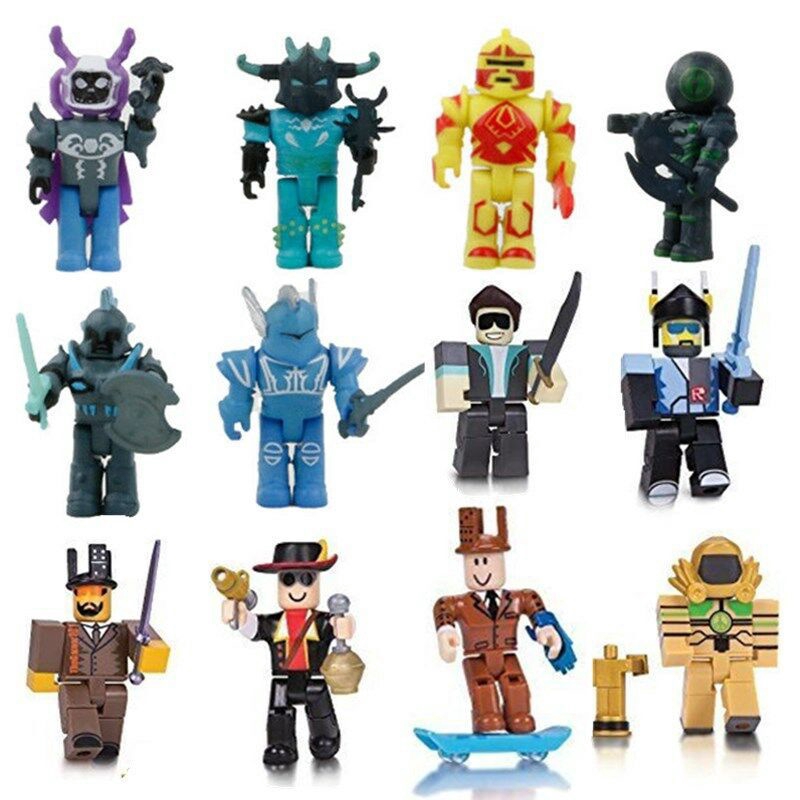 12pcs Set Roblox Action Figures Pvc Game Roblox Toy Mini Kids Collectable Gift Shopee Malaysia - details about roblox action figure toy game cake topper with removeable hat w wings posable