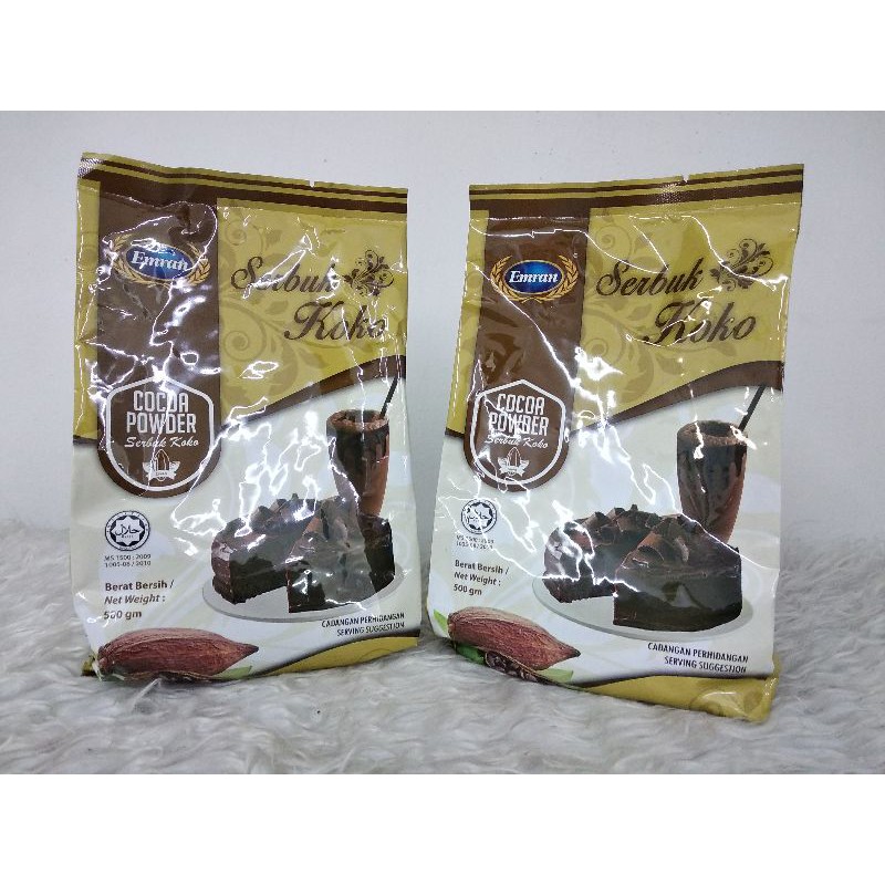 Emran Serbuk Koko 500gm Shopee Malaysia