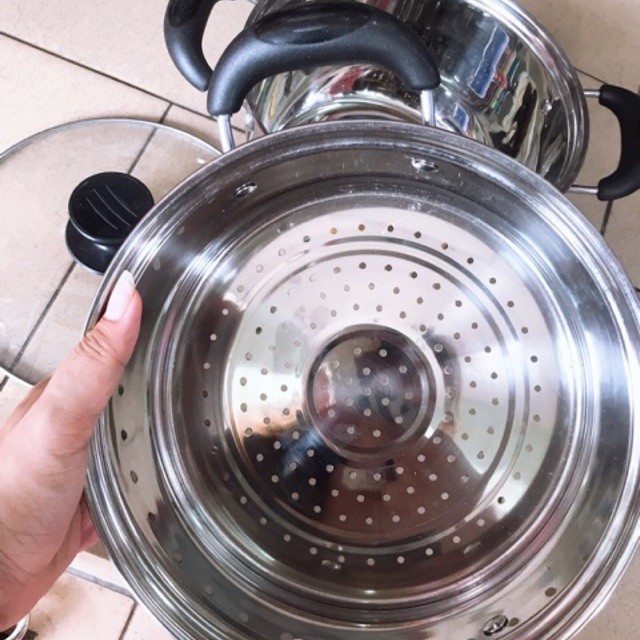 pengukus lubang halus stainless steel | Shopee Malaysia