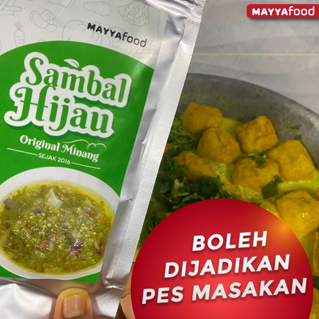 Sambal Hijau Original Minang