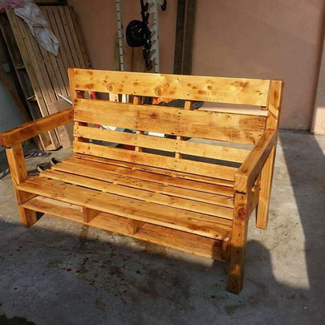 Featured image of post Sofa Kayu Pallet Pallet furniture pallet sofas couches