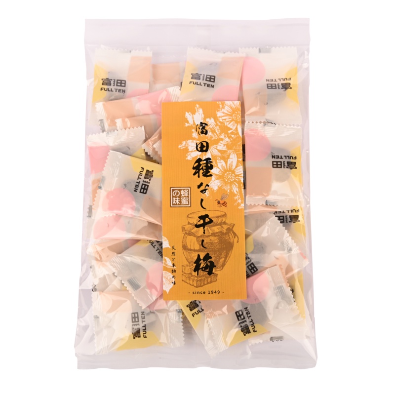 [Tomita] Japanese Style Honey Plum Meat 100g/Pack (Pcs Package) {️/Japanese Seedless Dried/Dried Plum/Honey/Dried Fruit/Seedless Plum/Japanese Dried Plum