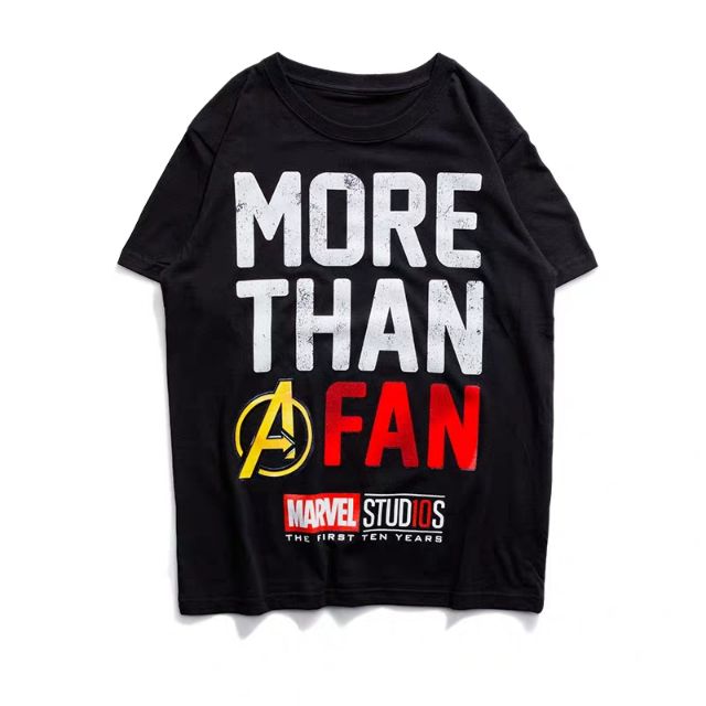 more than a fan avengers shirt