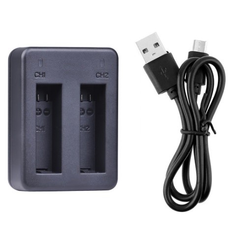USB Battery Charger 2 Slot Double AHDBT-401 for Gopro Hero4 Hero 4