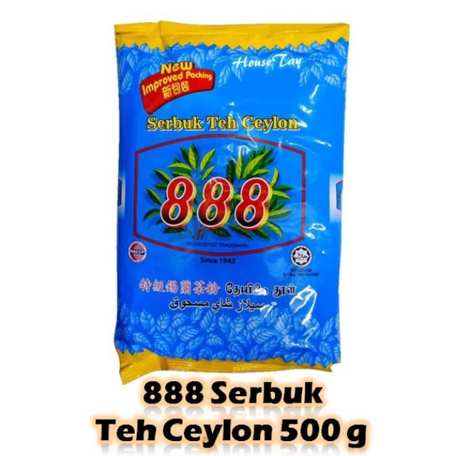 888 serbuk Teh Ceylon 500g | Shopee Malaysia