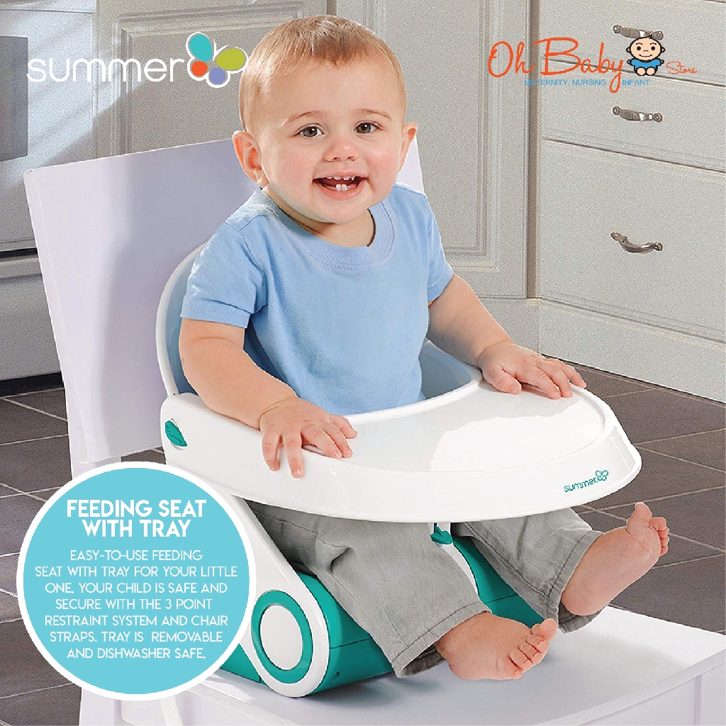 baby feeding seat with tray