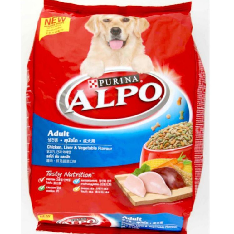 Alpo Adult Chicken, Liver & Vegetable 10KG Dry Dog Food | Shopee Malaysia