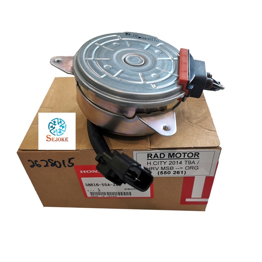 ORIGINAL Radiator Fan Motor Honda City T9A / HRV Mitsuba Shopee Malaysia
