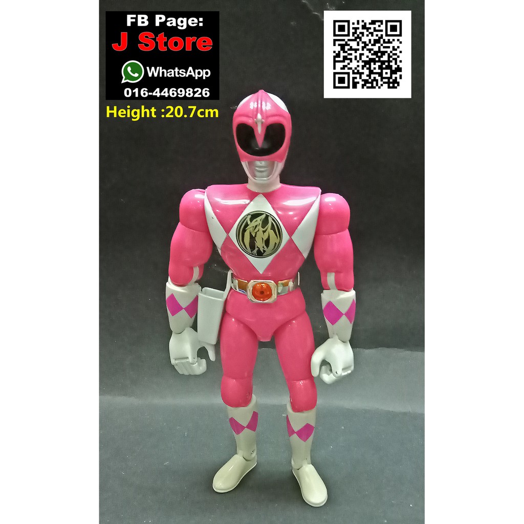 pink power ranger action figure