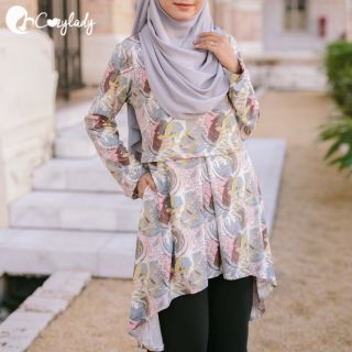 CozyLady Antisoma Fishtail Nursing Maternity Blouse Baju CozyLady Antisoma Fishtail Nursing Maternity Blouse Baju