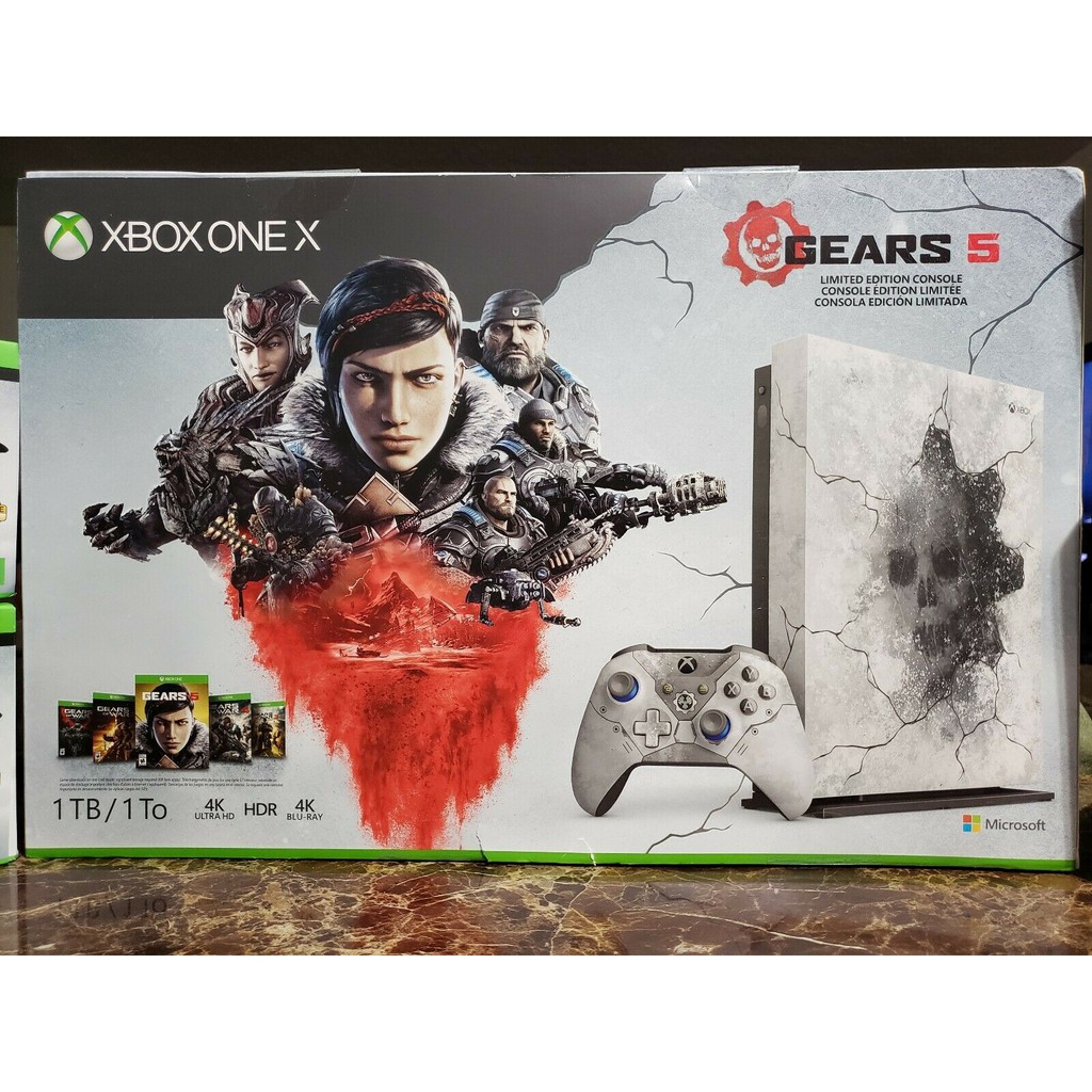 xbox one x edition gears of war 5