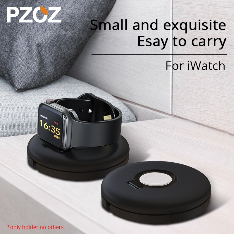 PZOZ For Apple Watch 7 6 5 4 se Charger Holder Bracket For Watch iwatch 3 2 1 Series Wireless Charging Stand smart watch Accessories