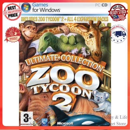 Zoo Tycoon 2 Ultimate Collection Offline with DVD - PC Games | Shopee  Malaysia