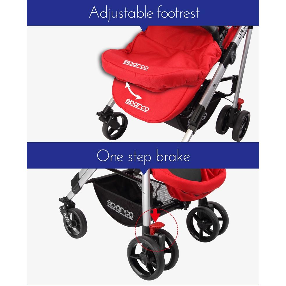 sparco baby stroller