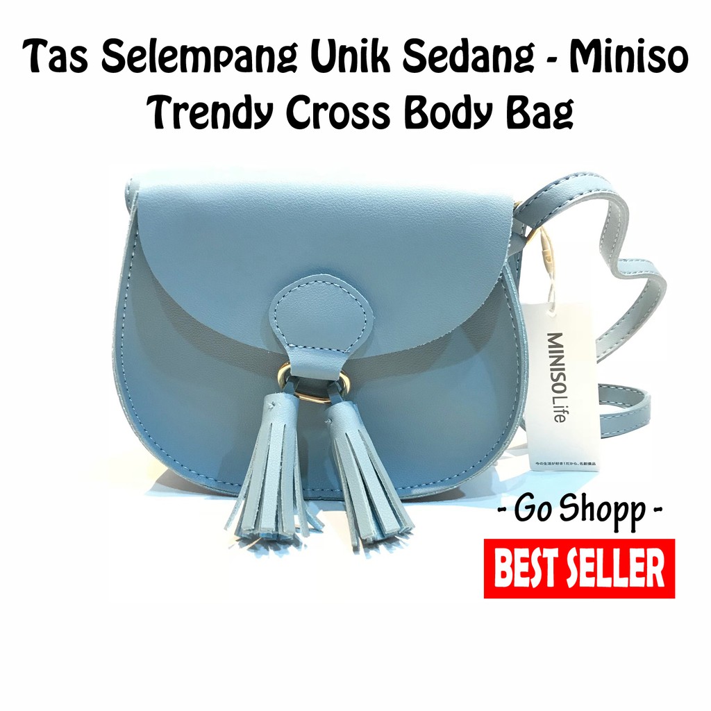 harga tas miniso sling bag